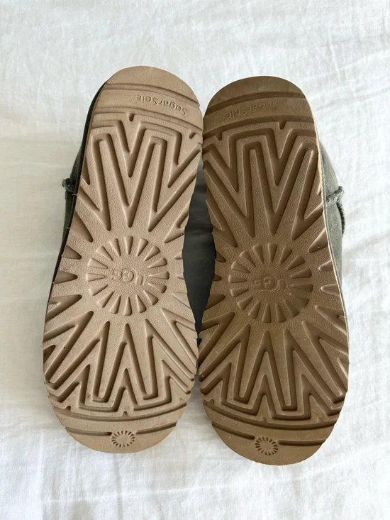 Olive Green Ultra Mini Uggs - Picture 6 of 7